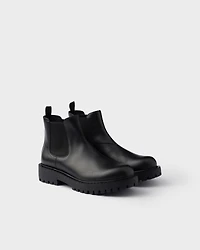 Leather Chelsea boots