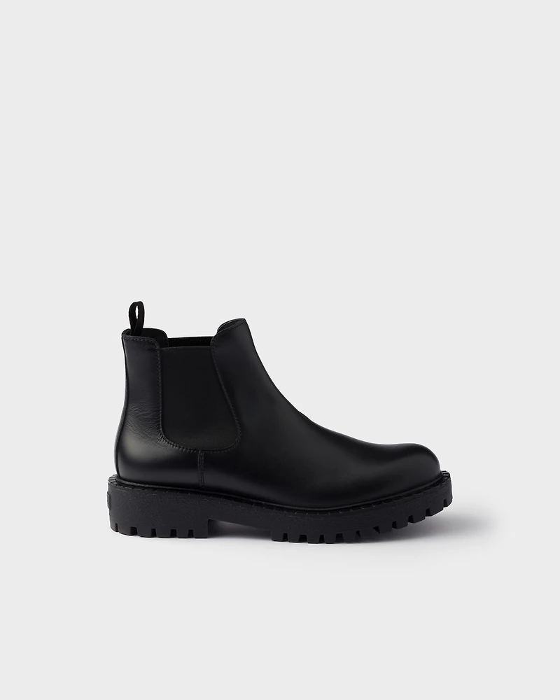 Leather Chelsea boots