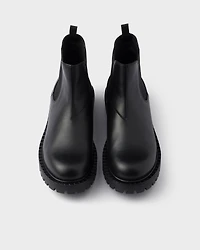 Leather Chelsea boots