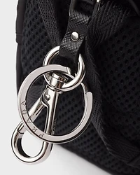 Re-Nylon mini pouch bag charm