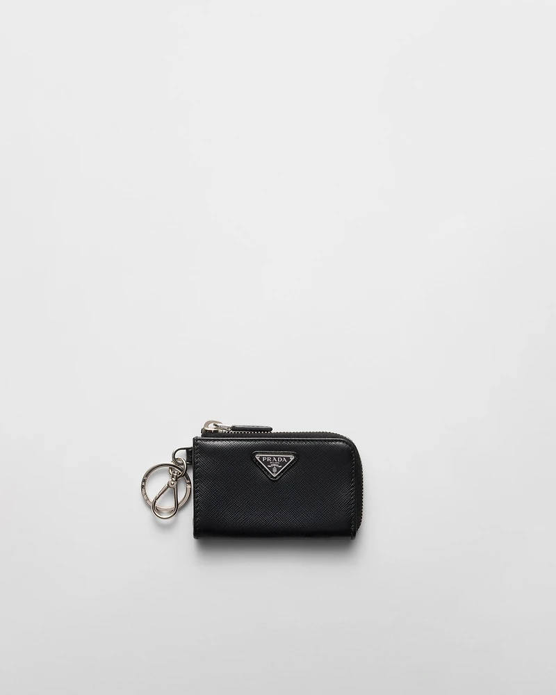 Saffiano Leather Mini Pouch