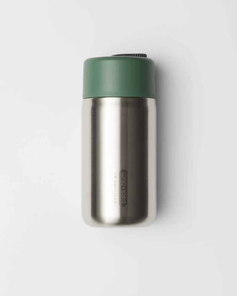 Stainless steel travel mug, 340 ml