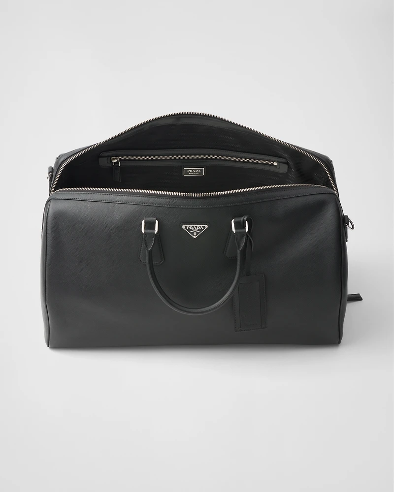 Saffiano Leather Travel Bag
