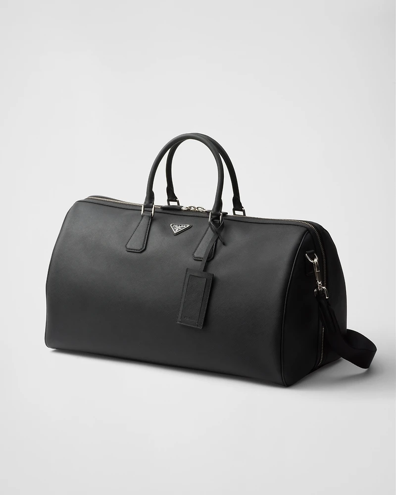 Saffiano Leather Travel Bag