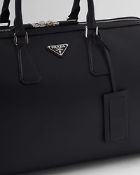 Saffiano leather travel bag