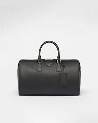 Saffiano leather travel bag