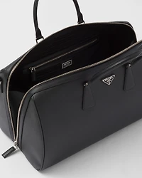 Saffiano leather travel bag