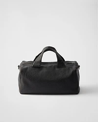Nappa leather duffle bag
