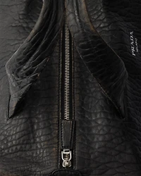 Nappa leather duffle bag