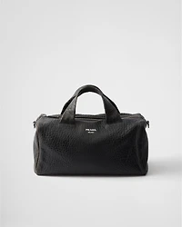 Nappa leather duffle bag