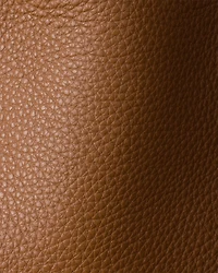 Leather duffel bag