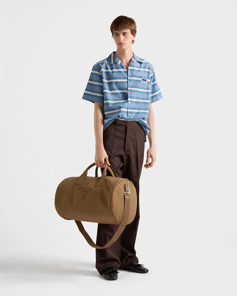 Canvas duffle bag