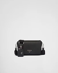 Saffiano leather shoulder bag