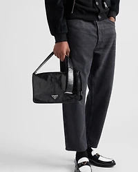 Leather shoulder bag
