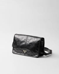 Leather shoulder bag