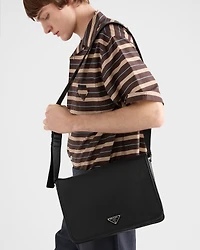 Leather shoulder bag