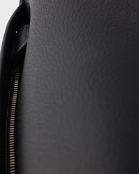 Leather shoulder bag