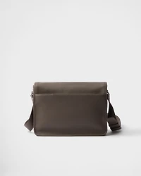 Leather shoulder bag