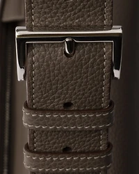 Leather shoulder bag