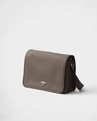 Leather shoulder bag