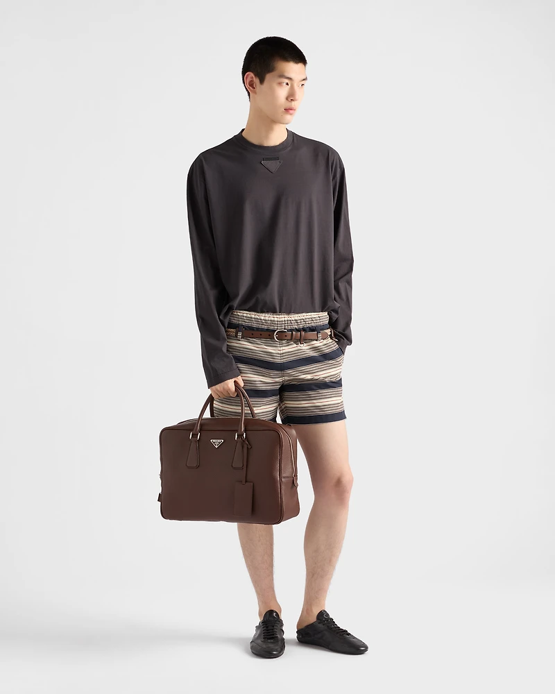Leather work bag