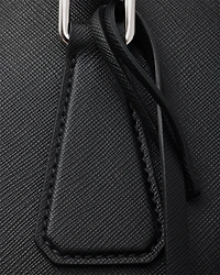 Saffiano leather work bag
