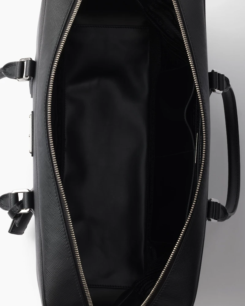 Saffiano leather work bag