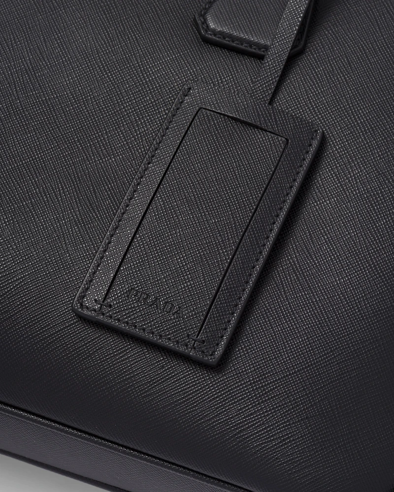 Saffiano Leather Work Bag