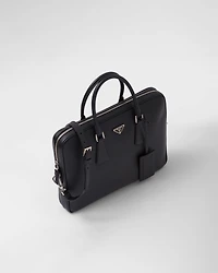Saffiano Leather Work Bag