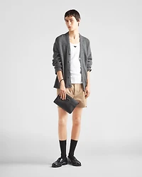 Saffiano Leather Pouch
