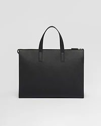 Saffiano leather tote