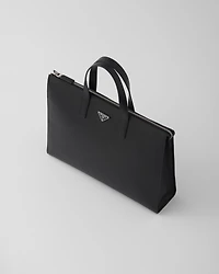 Saffiano leather tote