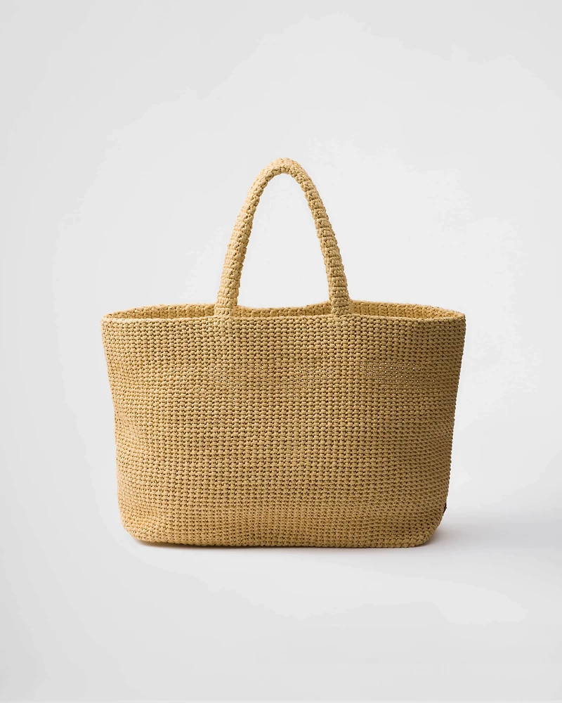 Crochet tote bag