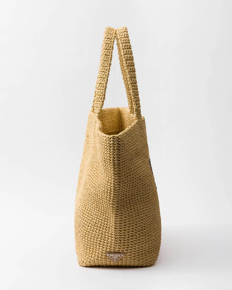 Crochet tote bag