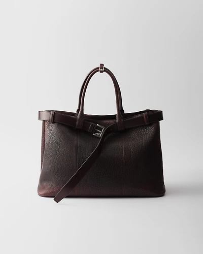Prada Buckle nappa leather bag