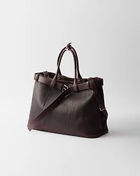 Prada Buckle nappa leather bag