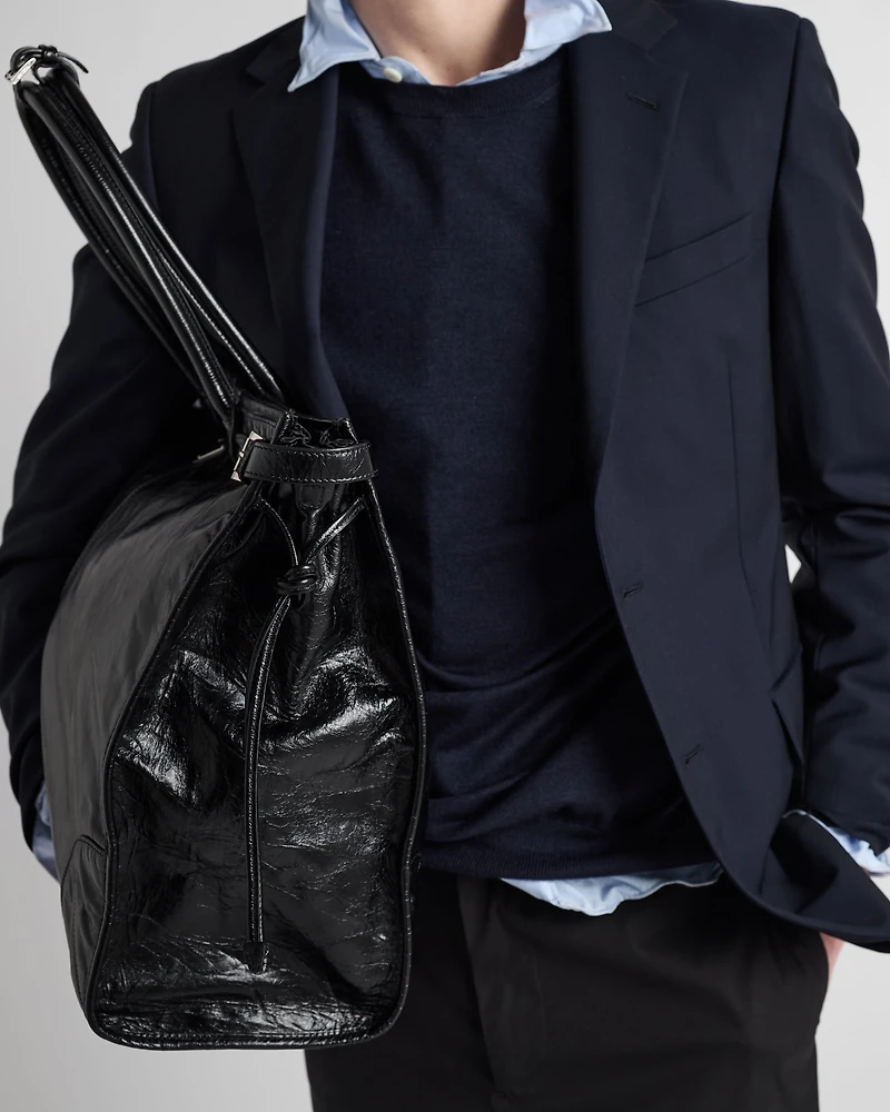 Prada Bonnie leather tote bag