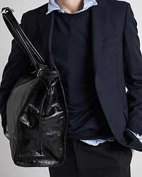 Prada Bonnie leather tote bag