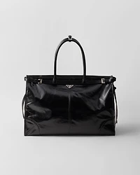 Prada Bonnie leather tote bag