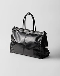 Prada Bonnie leather tote bag