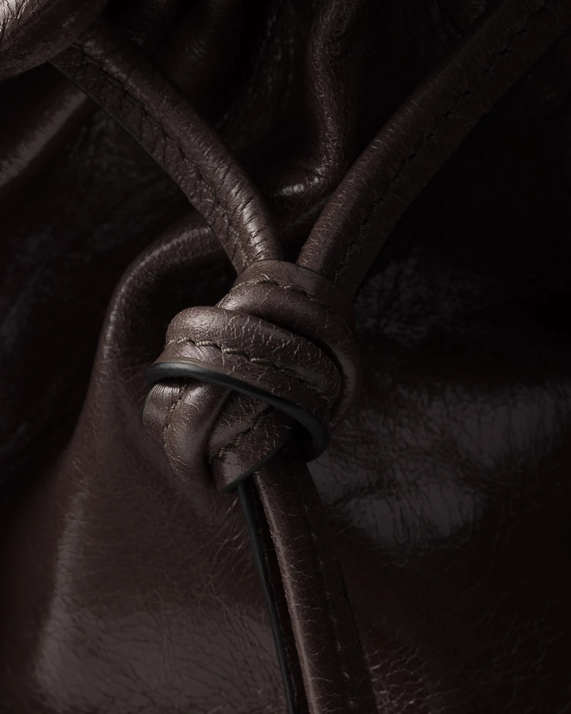 Prada Bonnie leather tote bag