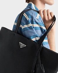 Leather tote