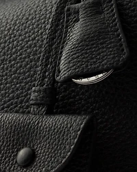 Leather tote