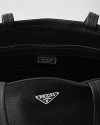Leather tote