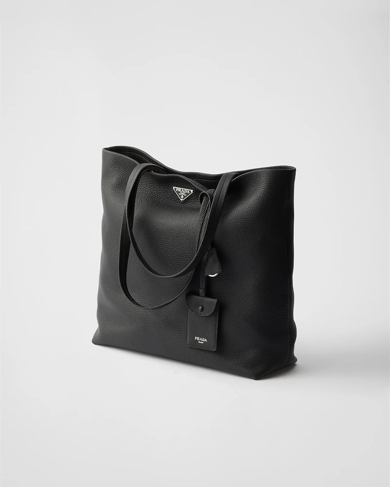 Leather tote