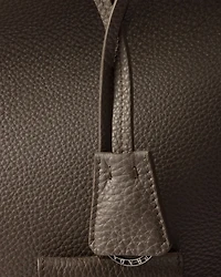 Leather tote