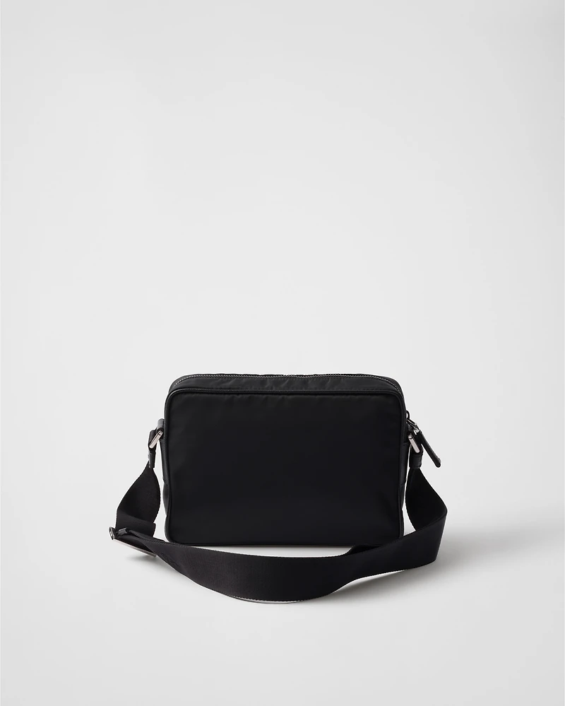 Re-Nylon and Saffiano shoulder bag