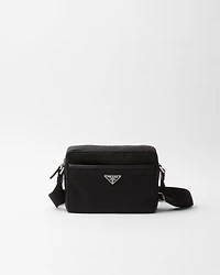 Re-Nylon and Saffiano shoulder bag
