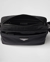 Re-Nylon and Saffiano shoulder bag