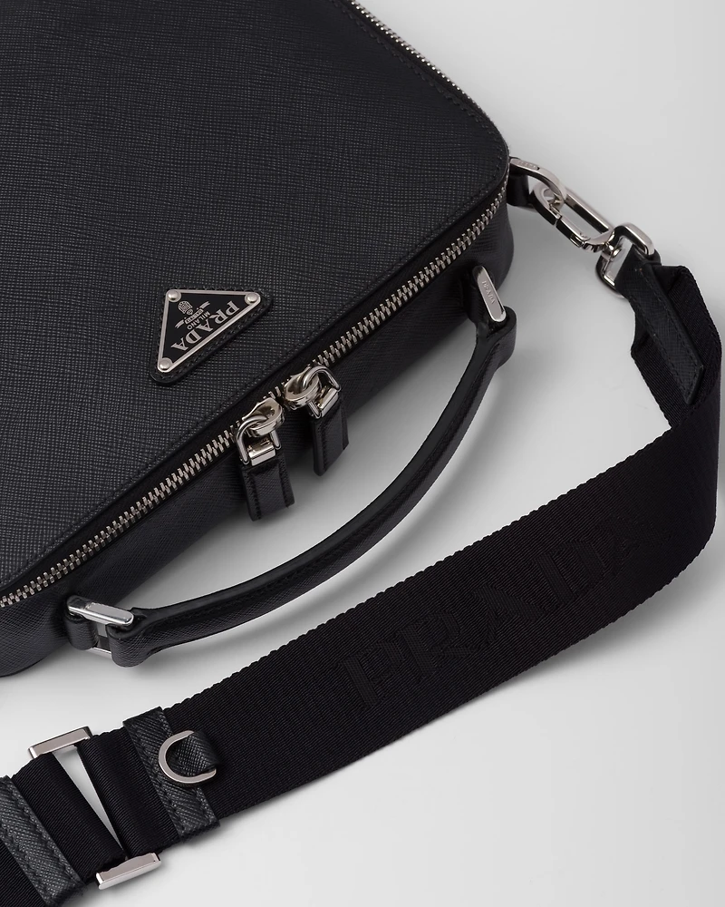 Prada Brique medium Saffiano leather bag
